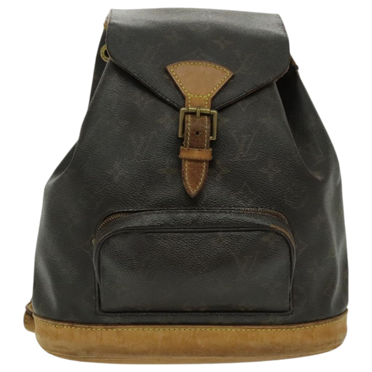 LOUIS VUITTON Monogram Montsouris MM Backpack M51136 LV Auth 94287