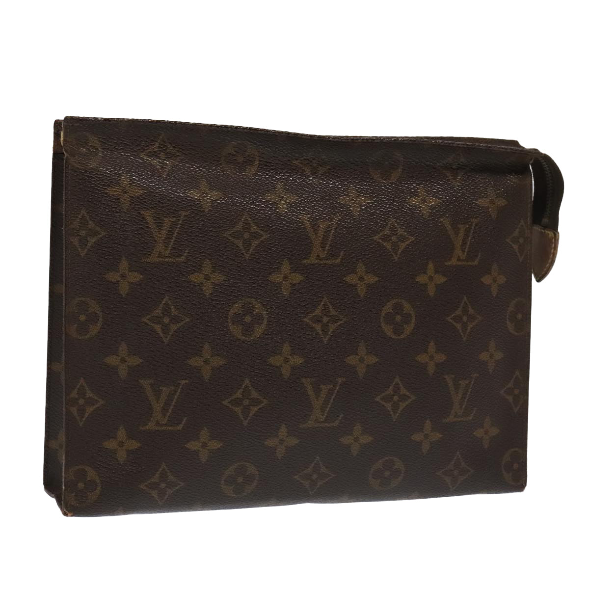 LOUIS VUITTON Monogram Poche Toilette 26 Pouch M47542 LV Auth 94323