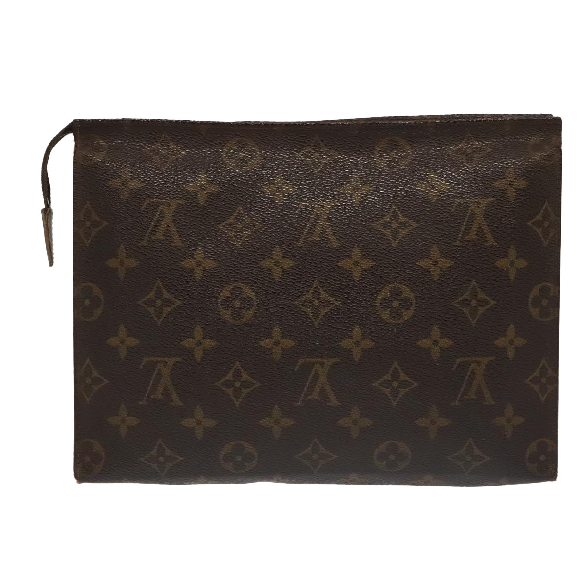 LOUIS VUITTON Monogram Poche Toilette 26 Pouch M47542 LV Auth 94323