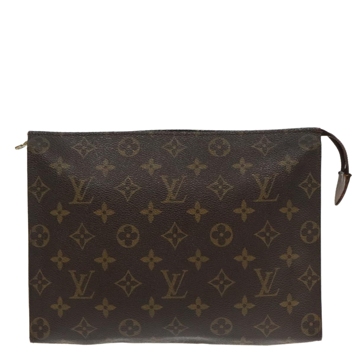 LOUIS VUITTON Monogram Poche Toilette 26 Pouch M47542 LV Auth 94329