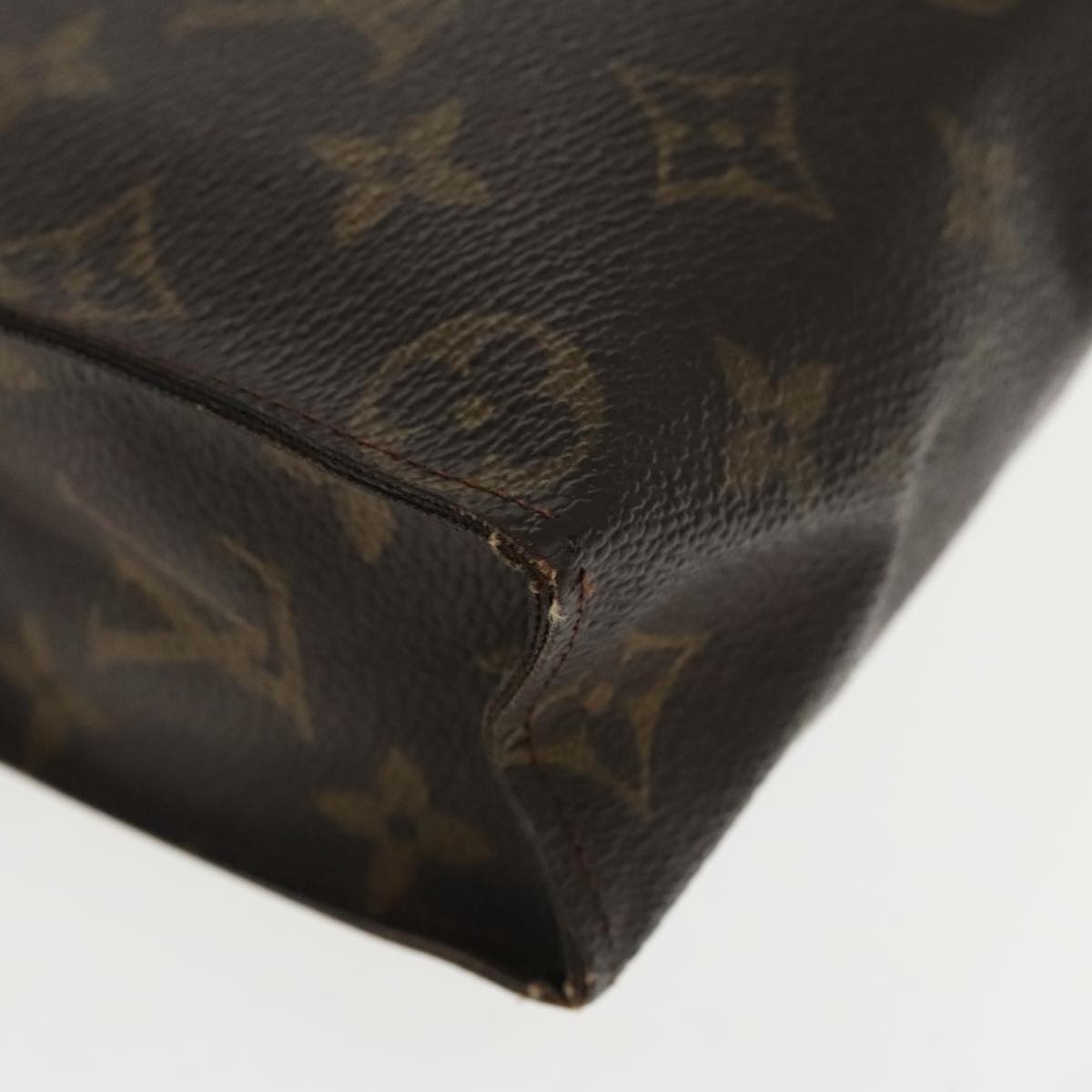 LOUIS VUITTON Monogram Poche Toilette 26 Pouch M47542 LV Auth 94329