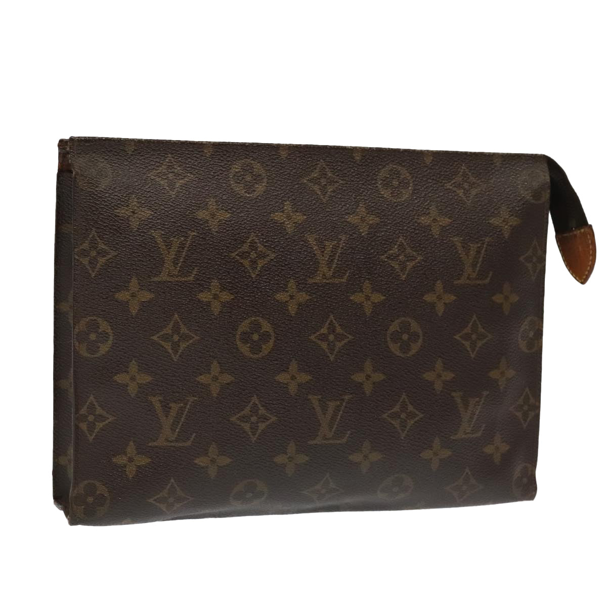 LOUIS VUITTON Monogram Poche Toilette 26 Pouch M47542 LV Auth 94330