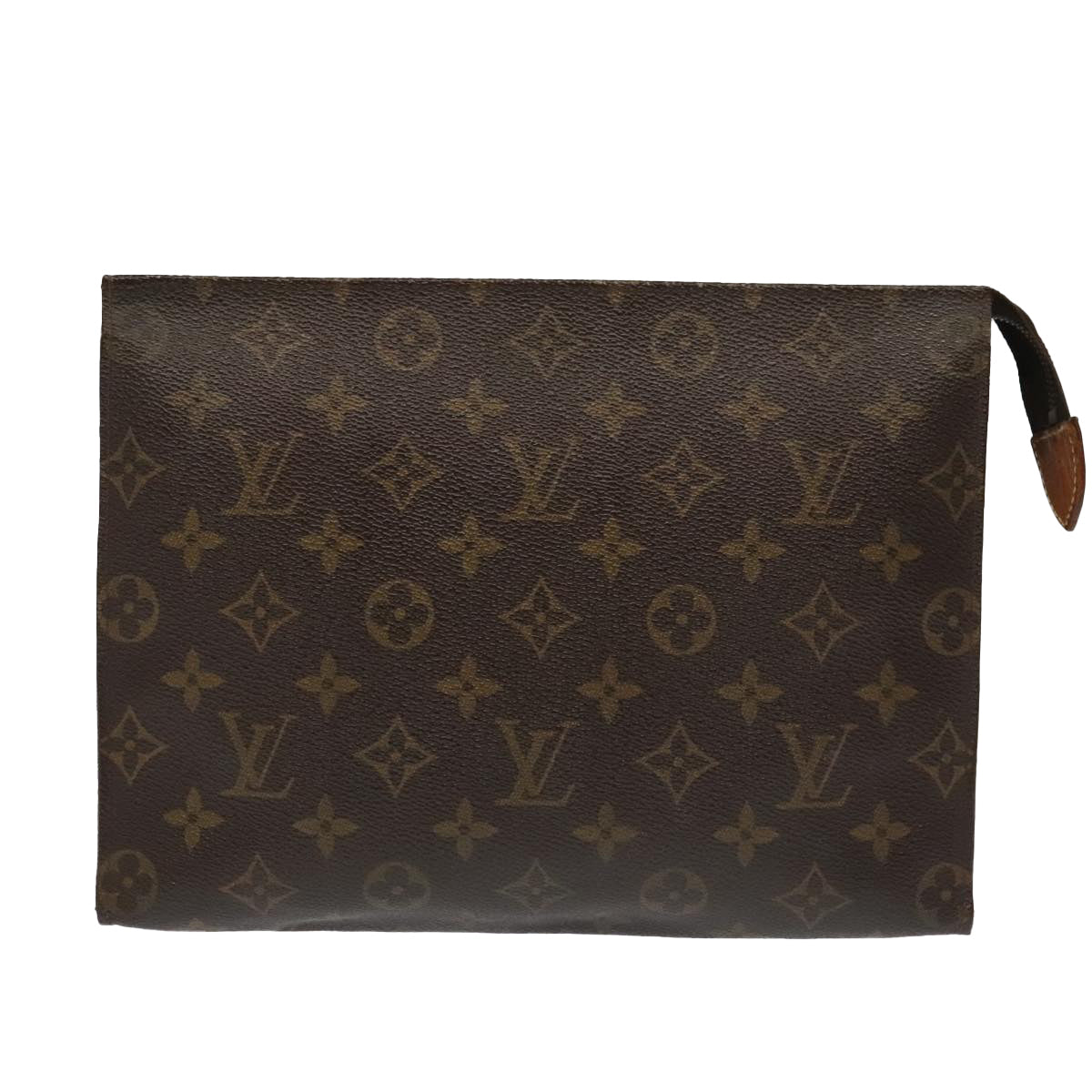 LOUIS VUITTON Monogram Poche Toilette 26 Pouch M47542 LV Auth 94330