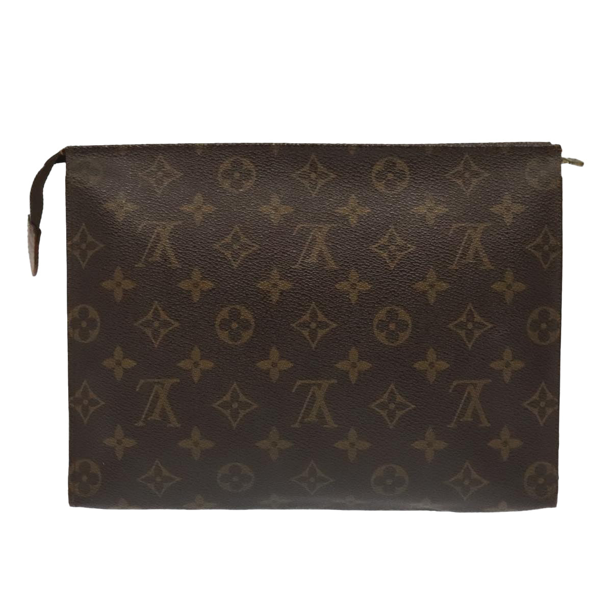 LOUIS VUITTON Monogram Poche Toilette 26 Pouch M47542 LV Auth 94330