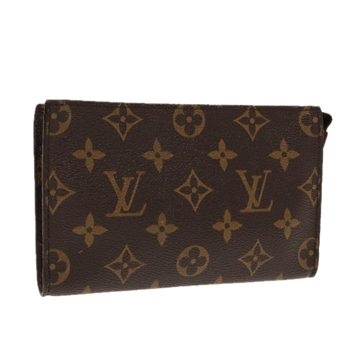 LOUIS VUITTON Monogram Bucket PM Accessory Pouch LV Auth 94333