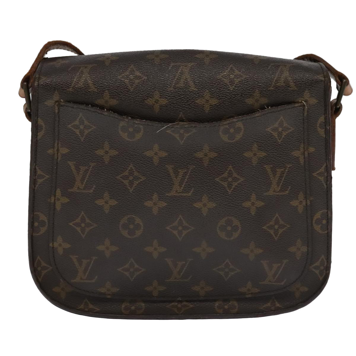 LOUIS VUITTON Monogram Saint Cloud GM Shoulder Bag M51242 LV Auth 94337