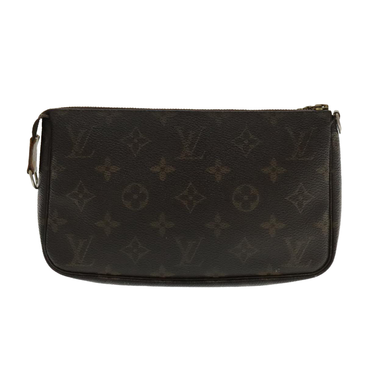 LOUIS VUITTON Monogram Pochette Accessoires Pouch M51980 LV Auth 94359