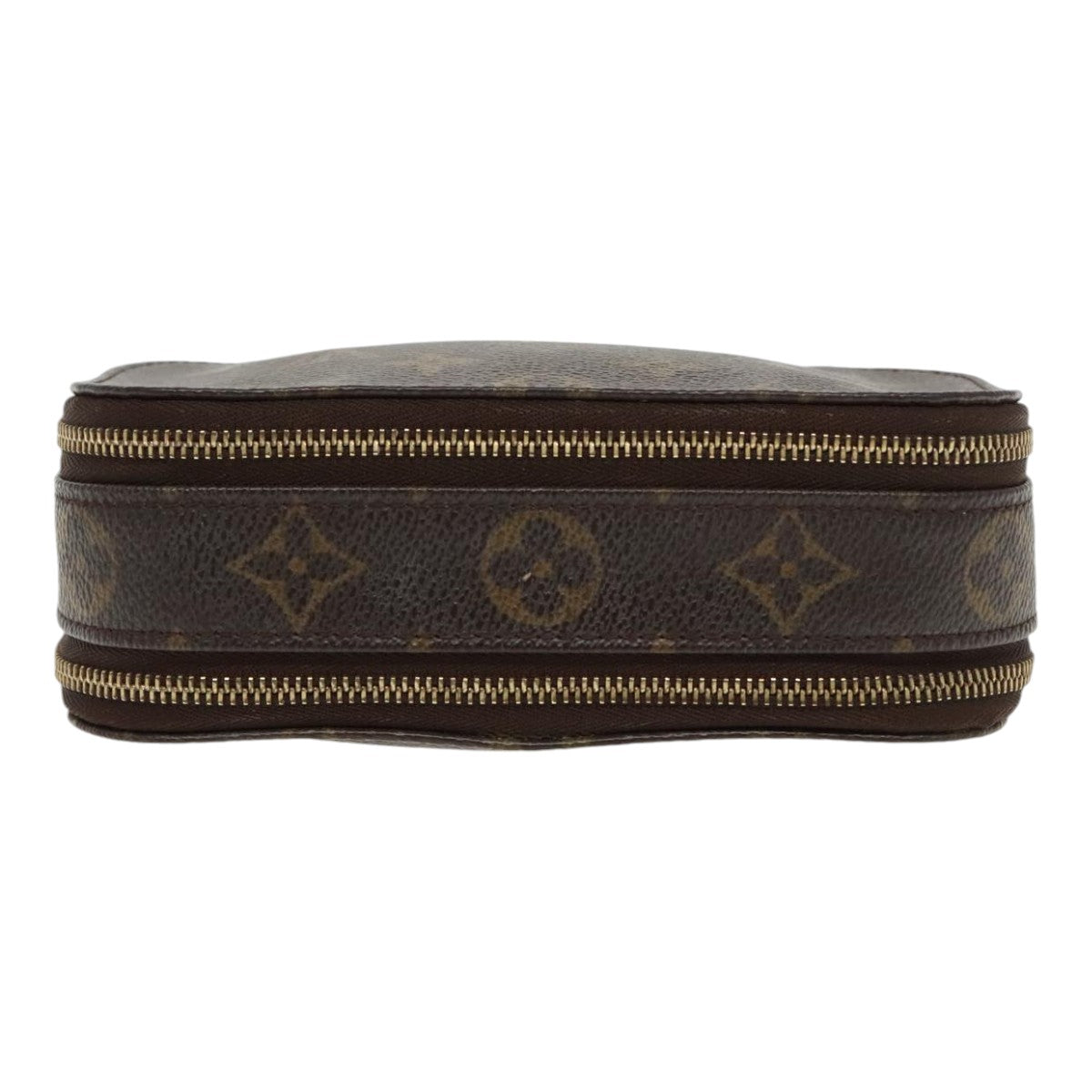 LOUIS VUITTON Monogram Trousse Brush PM Cosmetic Pouch M47510 LV Auth 94364