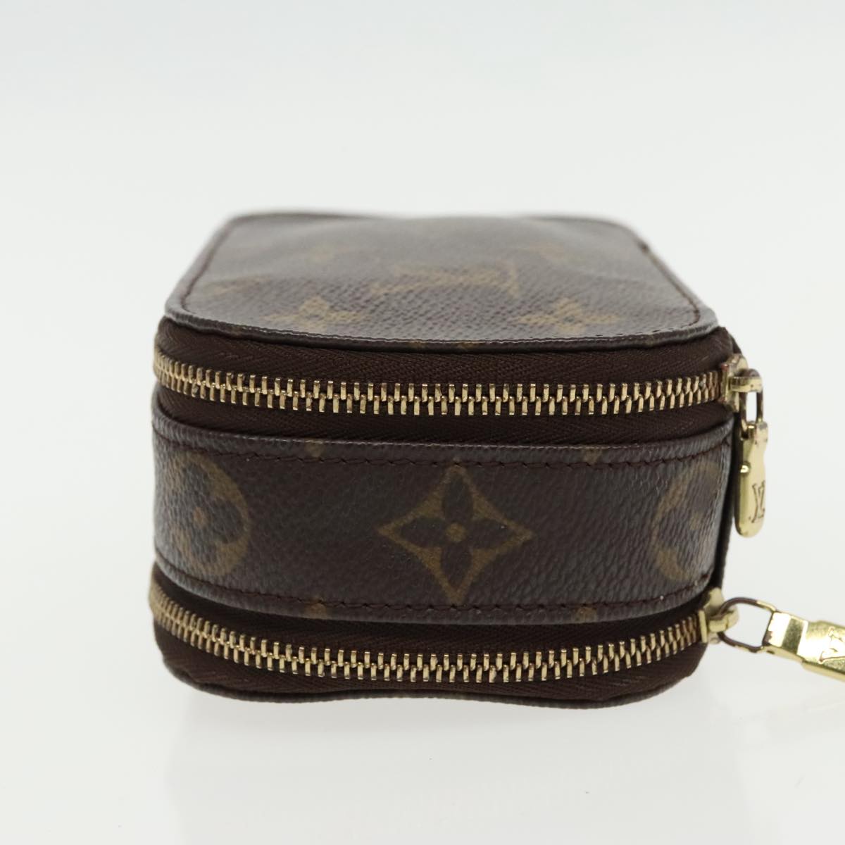 LOUIS VUITTON Monogram Trousse Brush PM Cosmetic Pouch M47510 LV Auth 94364