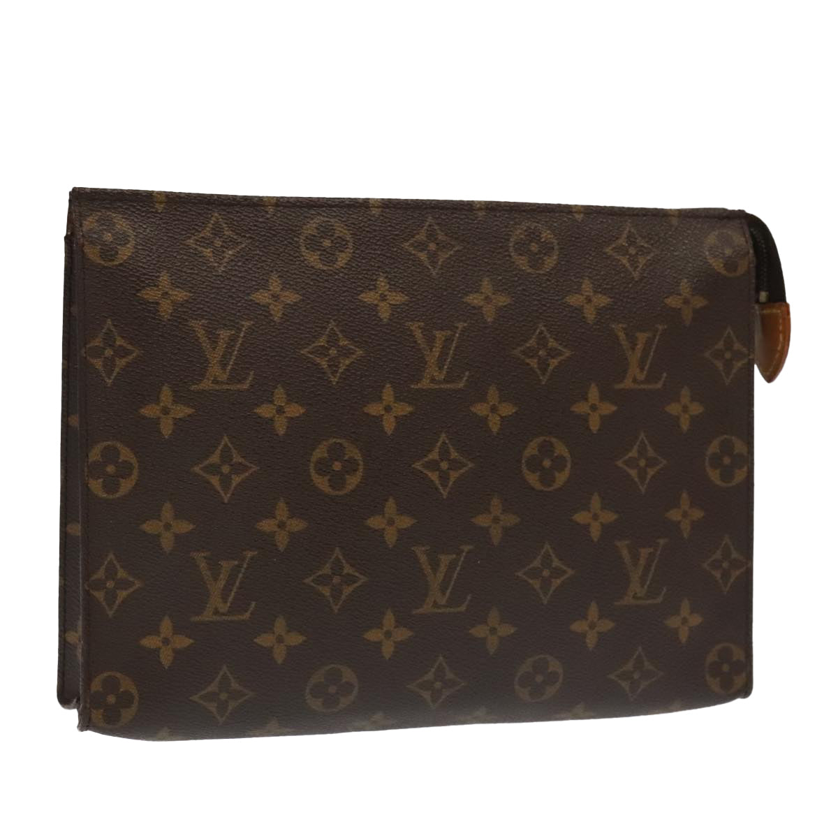 LOUIS VUITTON Monogram Poche Toilette 26 Pouch M47542 LV Auth 94374