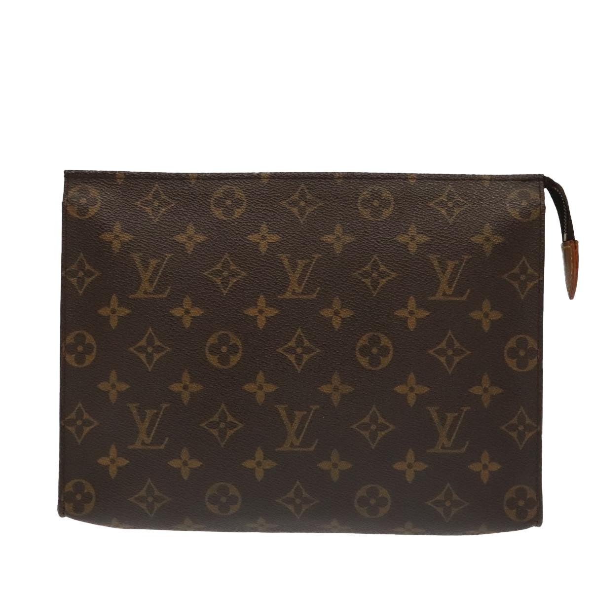 LOUIS VUITTON Monogram Poche Toilette 26 Pouch M47542 LV Auth 94374