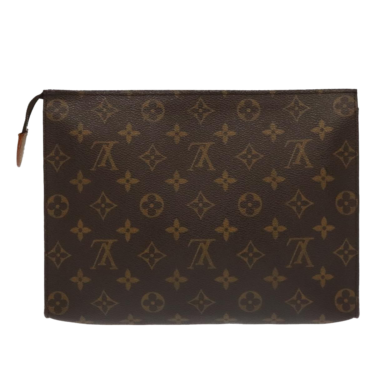 LOUIS VUITTON Monogram Poche Toilette 26 Pouch M47542 LV Auth 94374