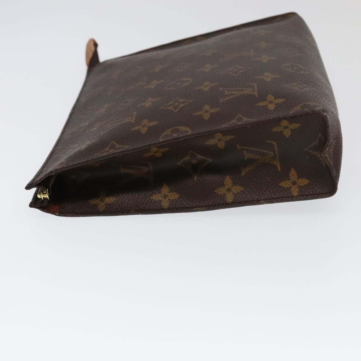 LOUIS VUITTON Monogram Poche Toilette 26 Pouch M47542 LV Auth 94374