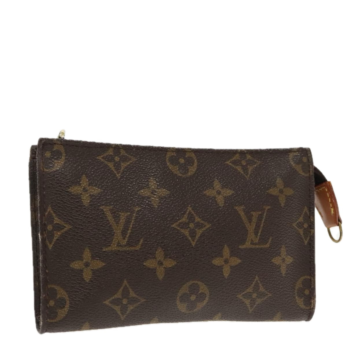 LOUIS VUITTON Monogram Bucket PM Accessory Pouch LV Auth 94385