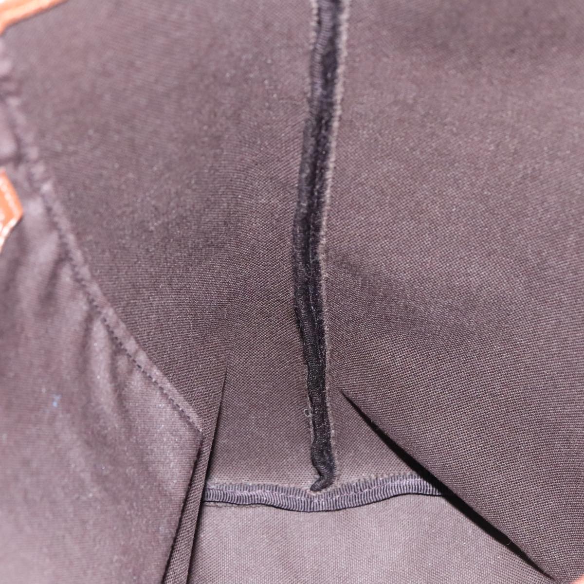 GUCCI GG Supreme Tote Bag PVC Leather Gold White 189896 Auth 94448