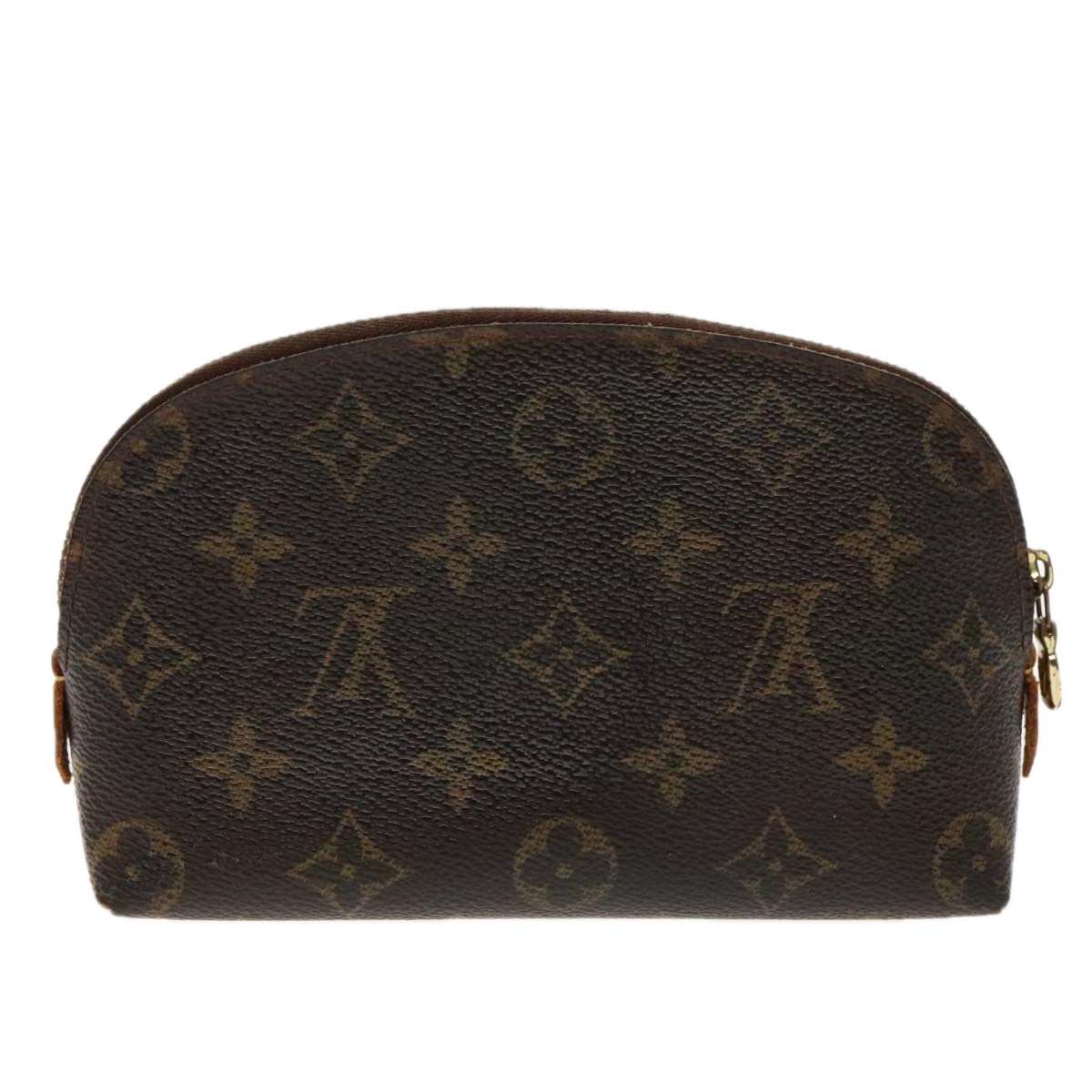 LOUIS VUITTON Monogram Pochette Cosmetic PM Cosmetic Pouch M47515 LV Auth 94476