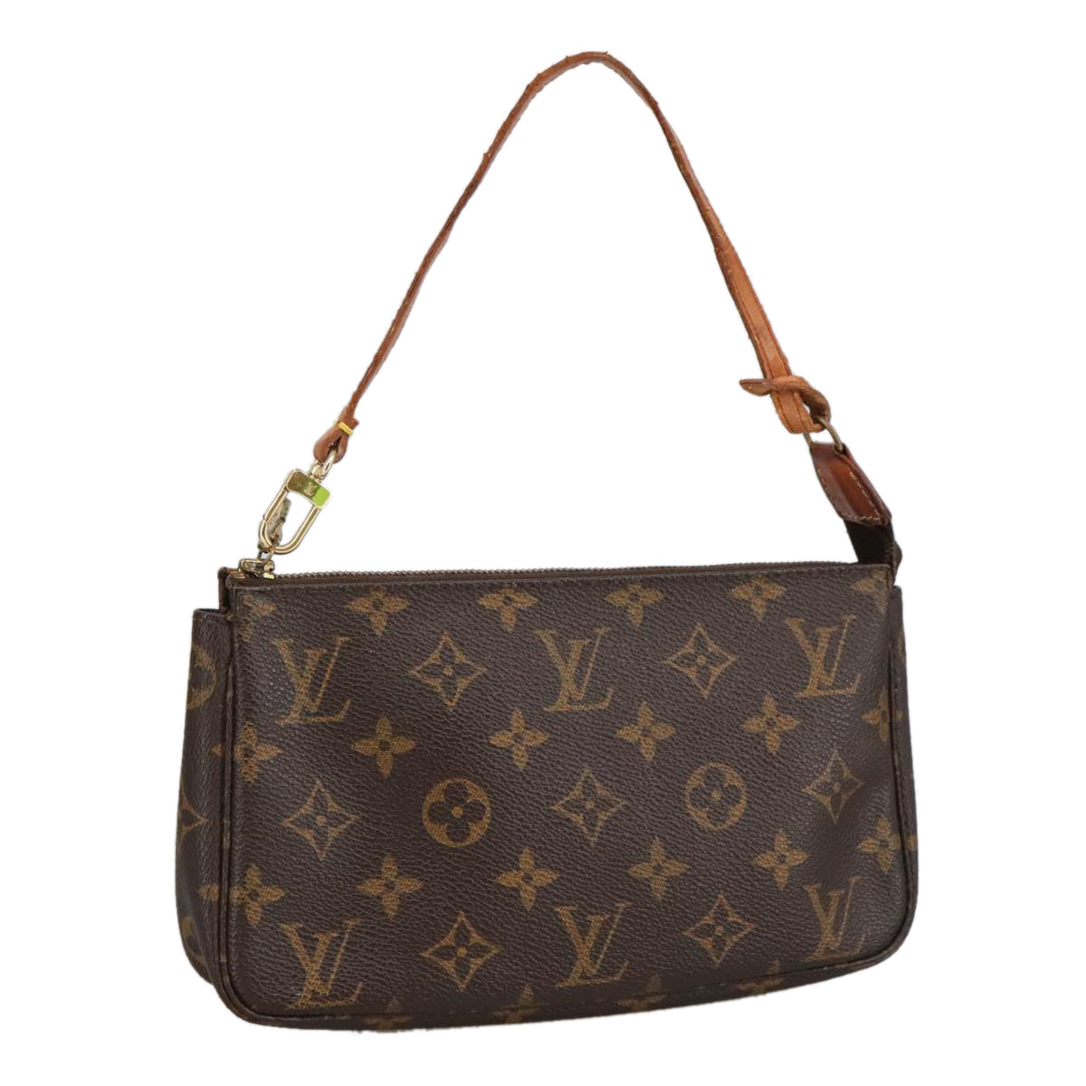 LOUIS VUITTON Monogram Pochette Accessoires Pouch M51980 LV Auth 94521