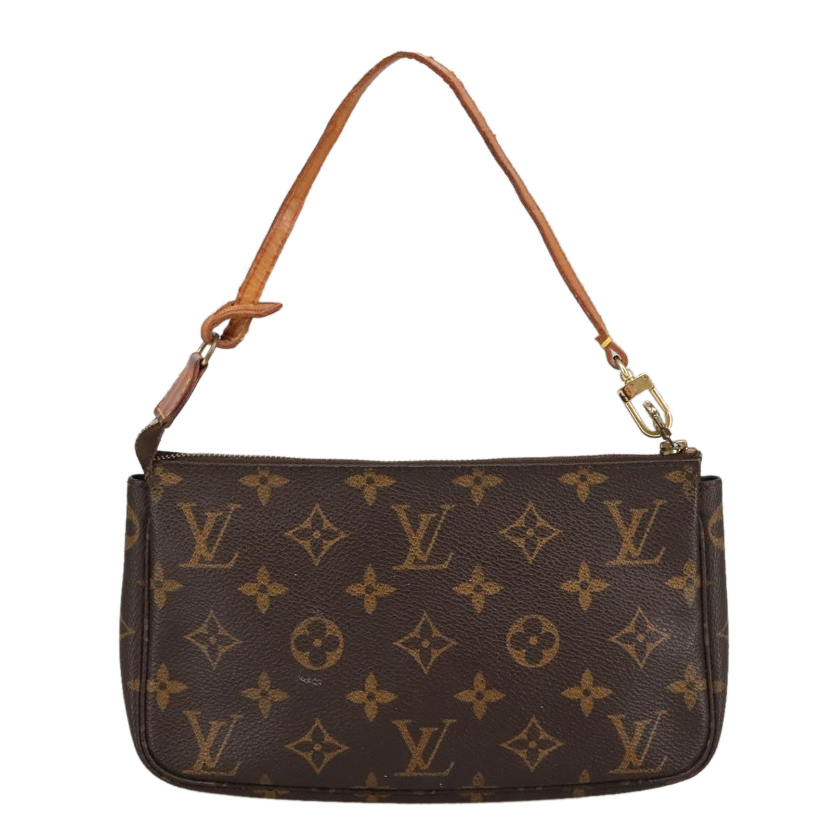 LOUIS VUITTON Monogram Pochette Accessoires Pouch M51980 LV Auth 94521