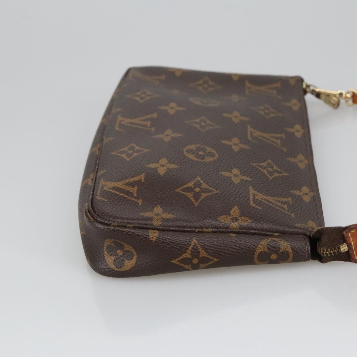 LOUIS VUITTON Monogram Pochette Accessoires Pouch M51980 LV Auth 94521