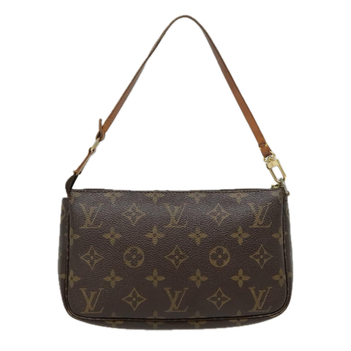 LOUIS VUITTON Monogram Pochette Accessoires Pouch M51980 LV Auth 94522