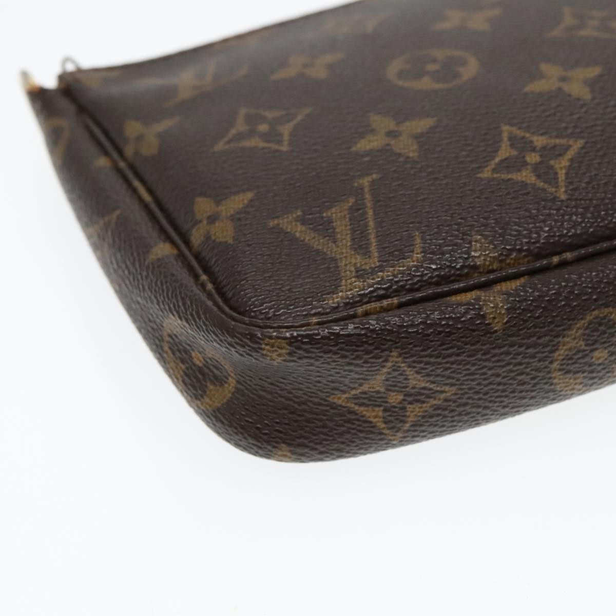 LOUIS VUITTON Monogram Pochette Accessoires Pouch M51980 LV Auth 94523