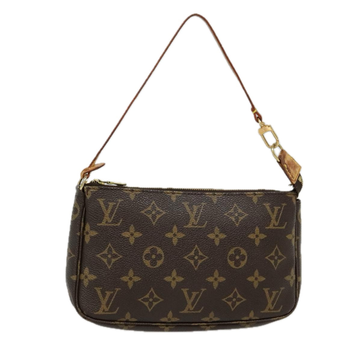 LOUIS VUITTON Monogram Pochette Accessoires Pouch M51980 LV Auth 94524