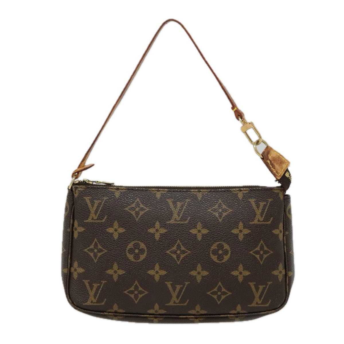 LOUIS VUITTON Monogram Pochette Accessoires Pouch M51980 LV Auth 94524