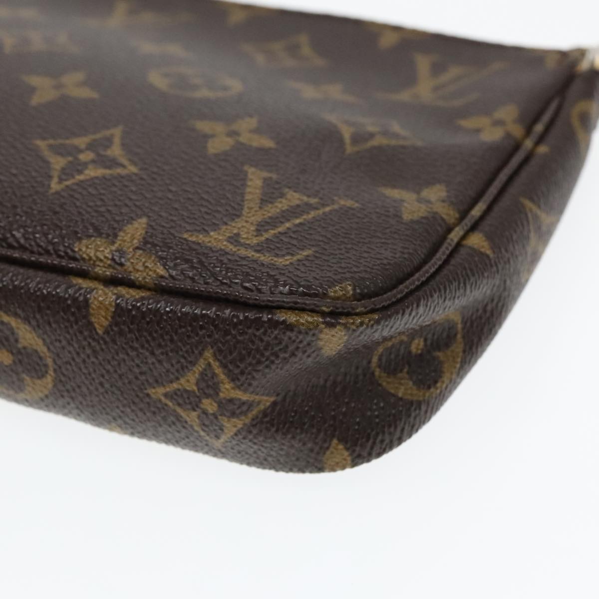 LOUIS VUITTON Monogram Pochette Accessoires Pouch M51980 LV Auth 94525