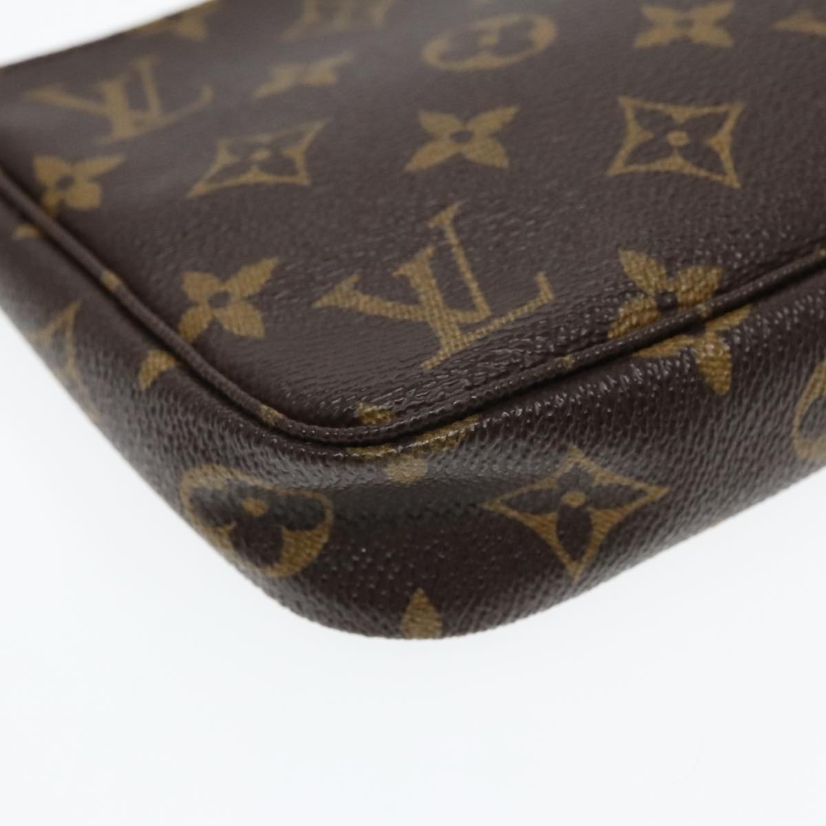 LOUIS VUITTON Monogram Pochette Accessoires Pouch M51980 LV Auth 94525