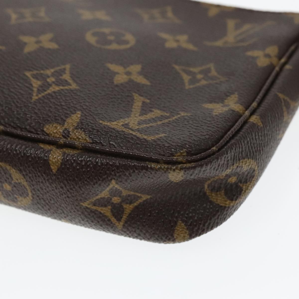 LOUIS VUITTON Monogram Pochette Accessoires Pouch M51980 LV Auth 94525