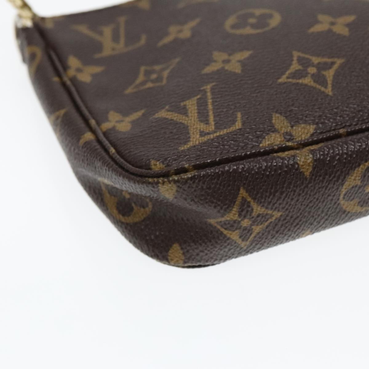 LOUIS VUITTON Monogram Pochette Accessoires Pouch M51980 LV Auth 94525