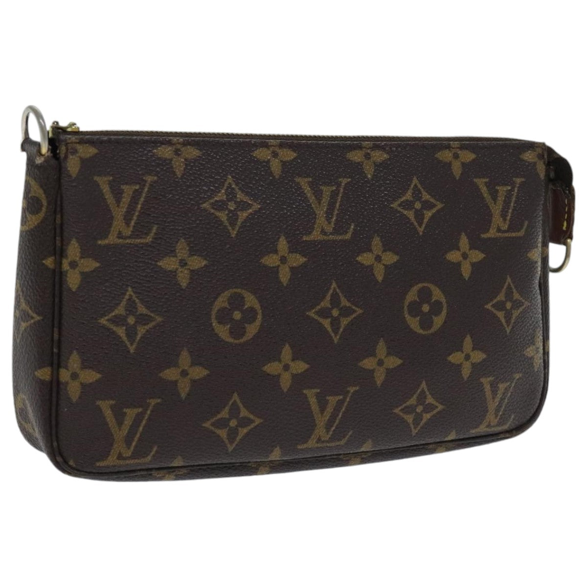 LOUIS VUITTON Monogram Pochette Accessoires Pouch M51980 LV Auth 94527