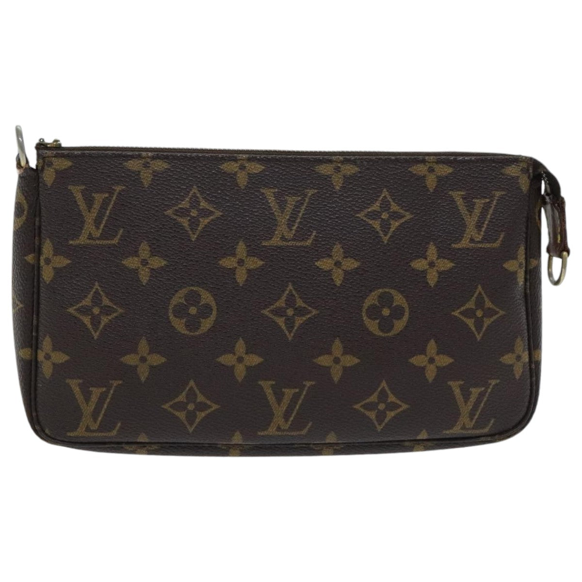 LOUIS VUITTON Monogram Pochette Accessoires Pouch M51980 LV Auth 94527