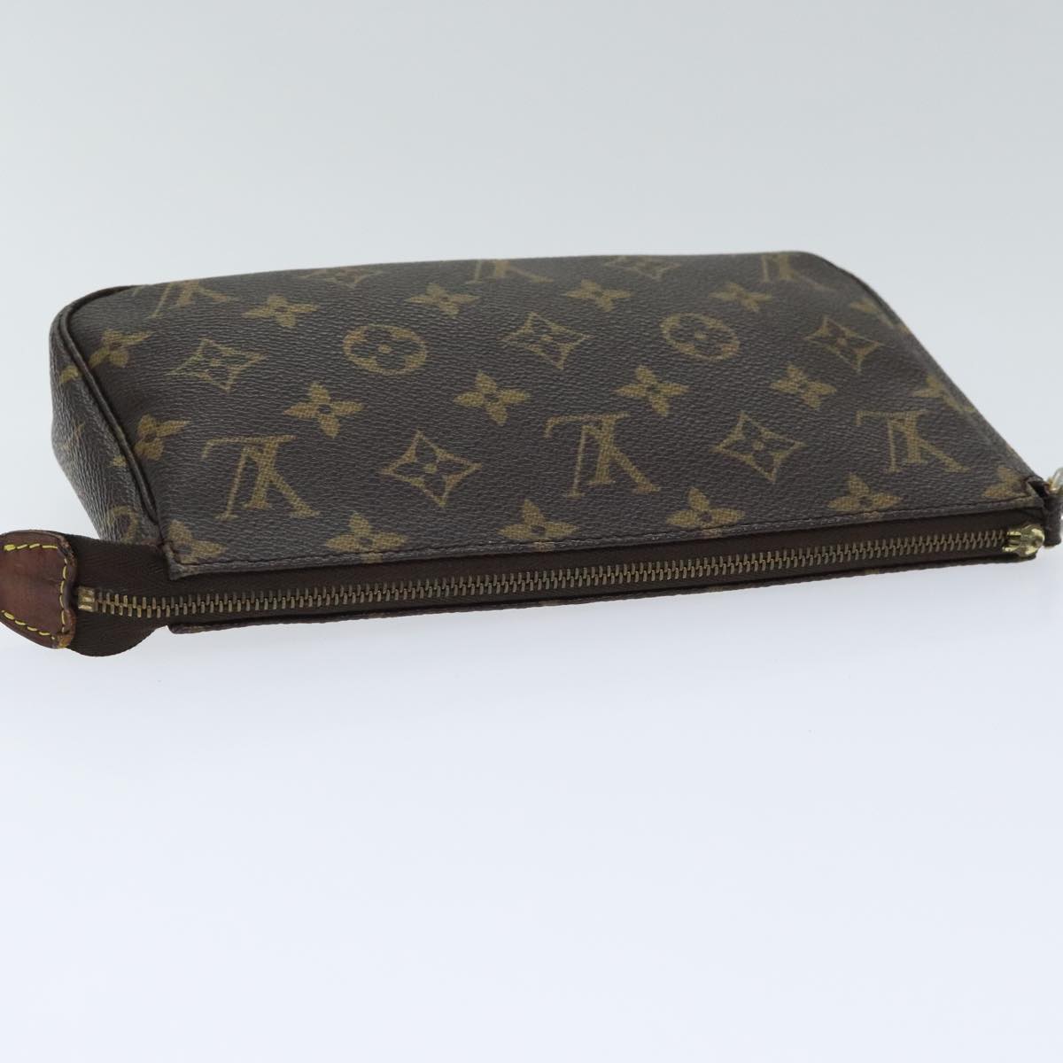 LOUIS VUITTON Monogram Pochette Accessoires Pouch M51980 LV Auth 94527