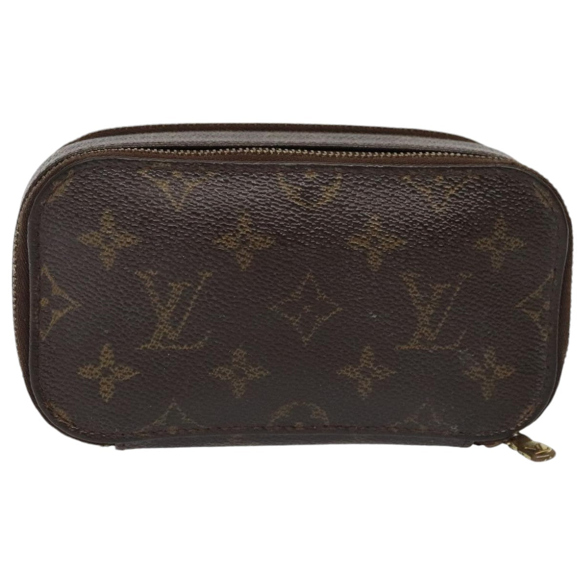 LOUIS VUITTON Monogram Trousse Brush PM Cosmetic Pouch M47510 LV Auth 94532