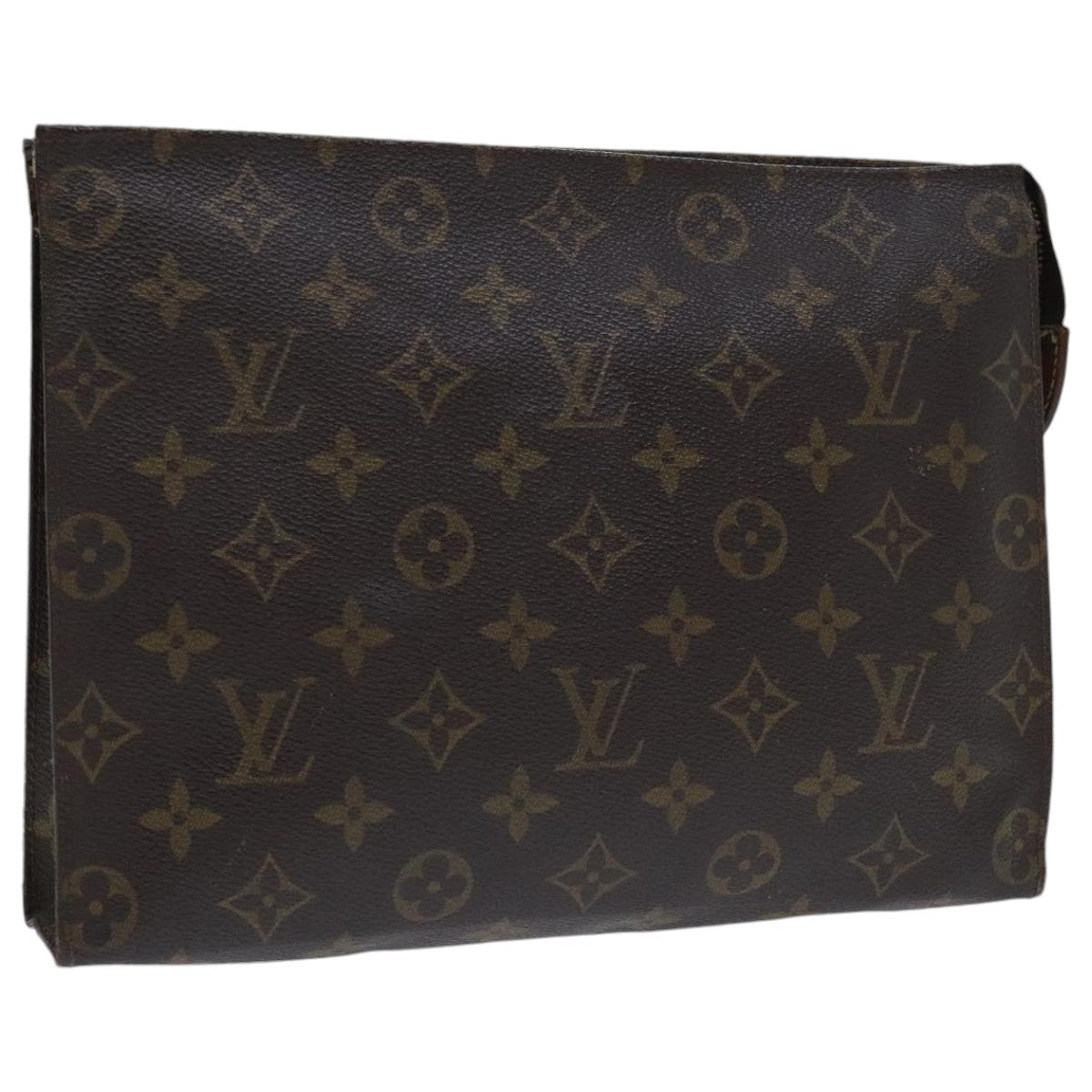 LOUIS VUITTON Monogram Poche Toilette 26 Pouch M47542 LV Auth 94537