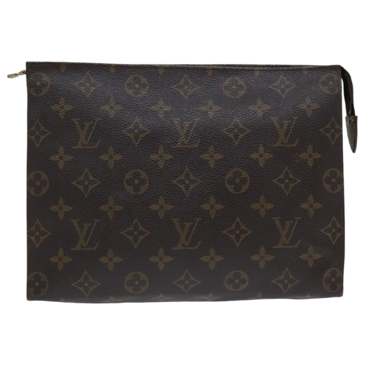 LOUIS VUITTON Monogram Poche Toilette 26 Pouch M47542 LV Auth 94537