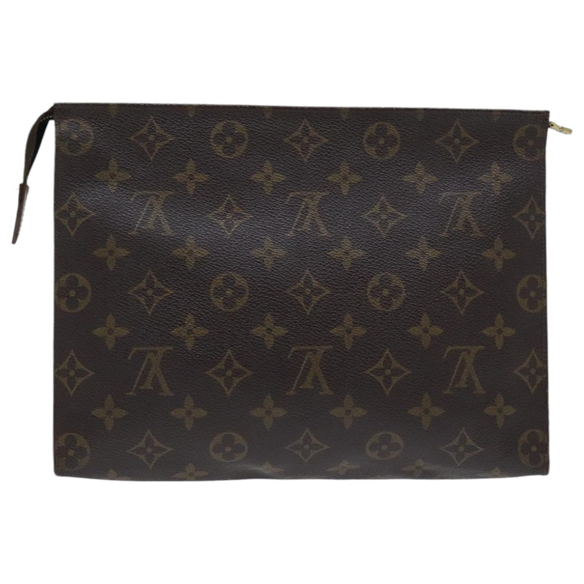 LOUIS VUITTON Monogram Poche Toilette 26 Pouch M47542 LV Auth 94537