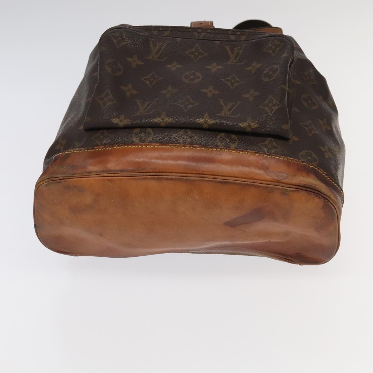 LOUIS VUITTON Monogram Montsouris GM Backpack M51135 LV Auth 94586