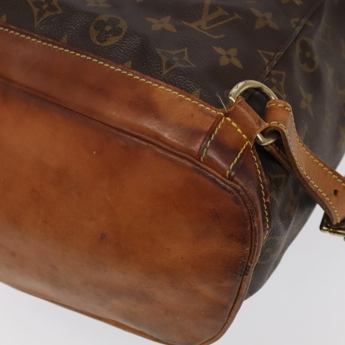 LOUIS VUITTON Monogram Montsouris GM Backpack M51135 LV Auth 94586