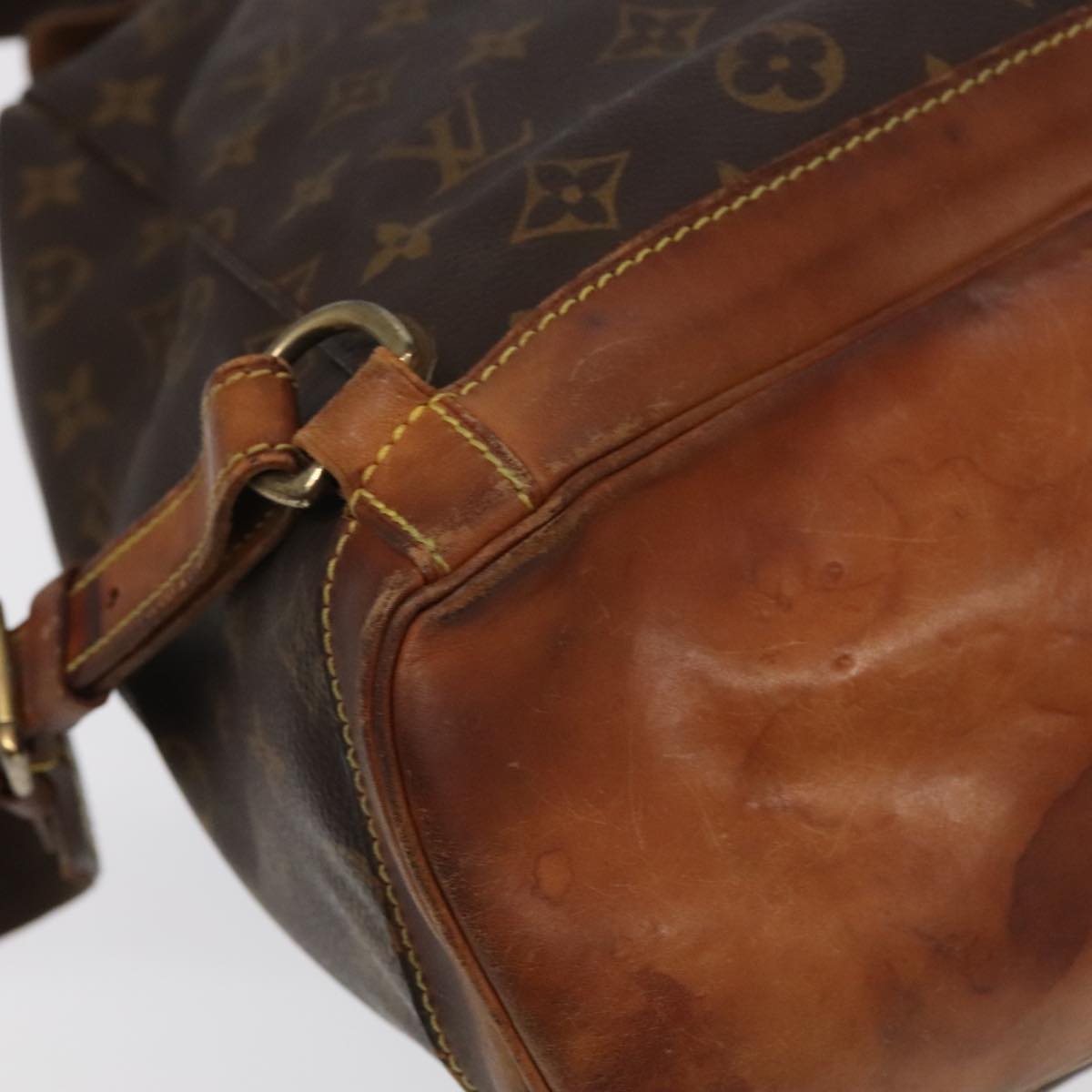 LOUIS VUITTON Monogram Montsouris GM Backpack M51135 LV Auth 94586