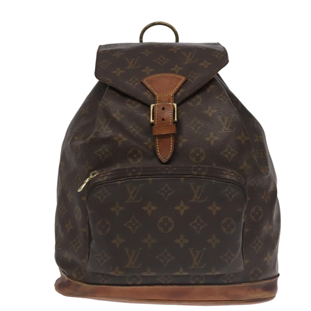 LOUIS VUITTON Monogram Montsouris GM Backpack M51135 LV Auth 94586