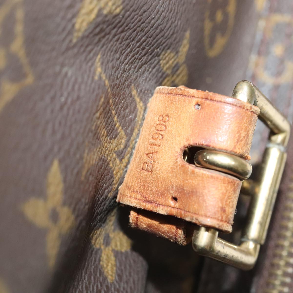 LOUIS VUITTON Monogram Montsouris GM Backpack M51135 LV Auth 94586