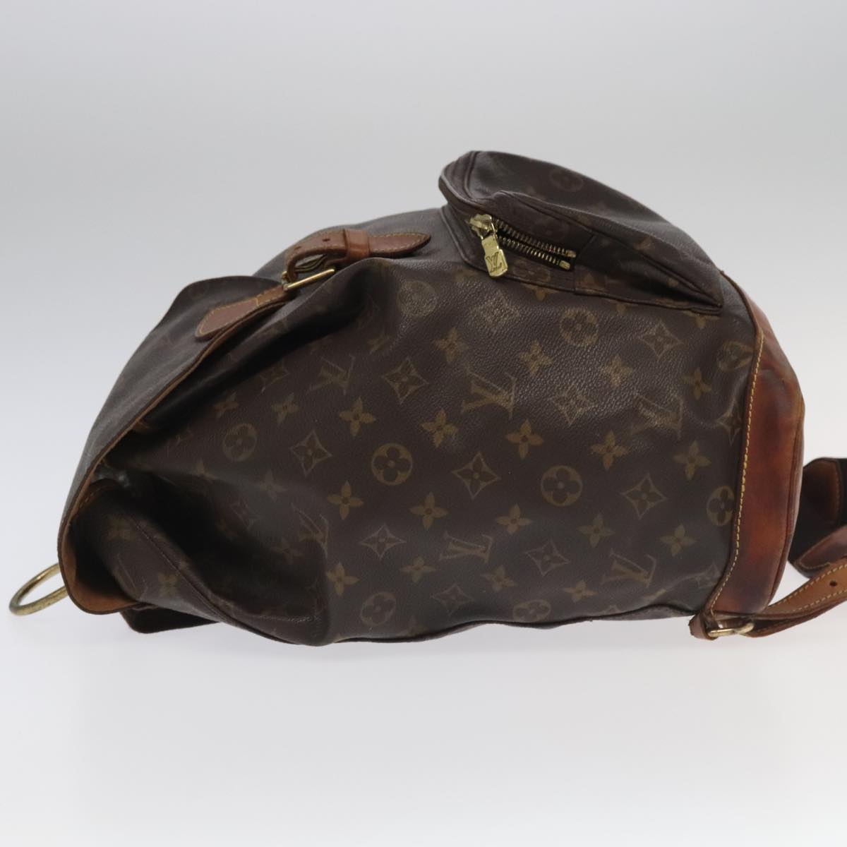 LOUIS VUITTON Monogram Montsouris GM Backpack M51135 LV Auth 94586