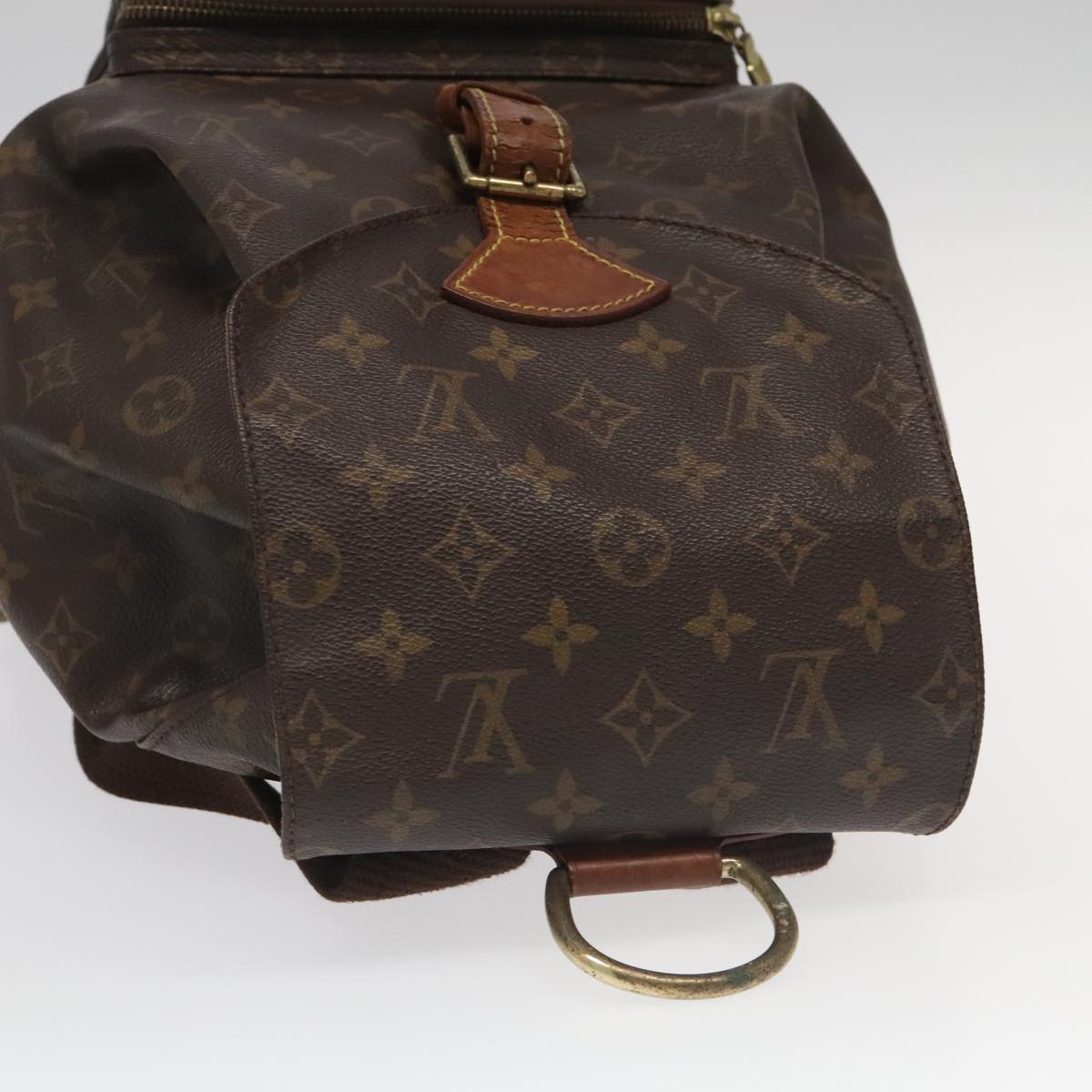 LOUIS VUITTON Monogram Montsouris GM Backpack M51135 LV Auth 94586