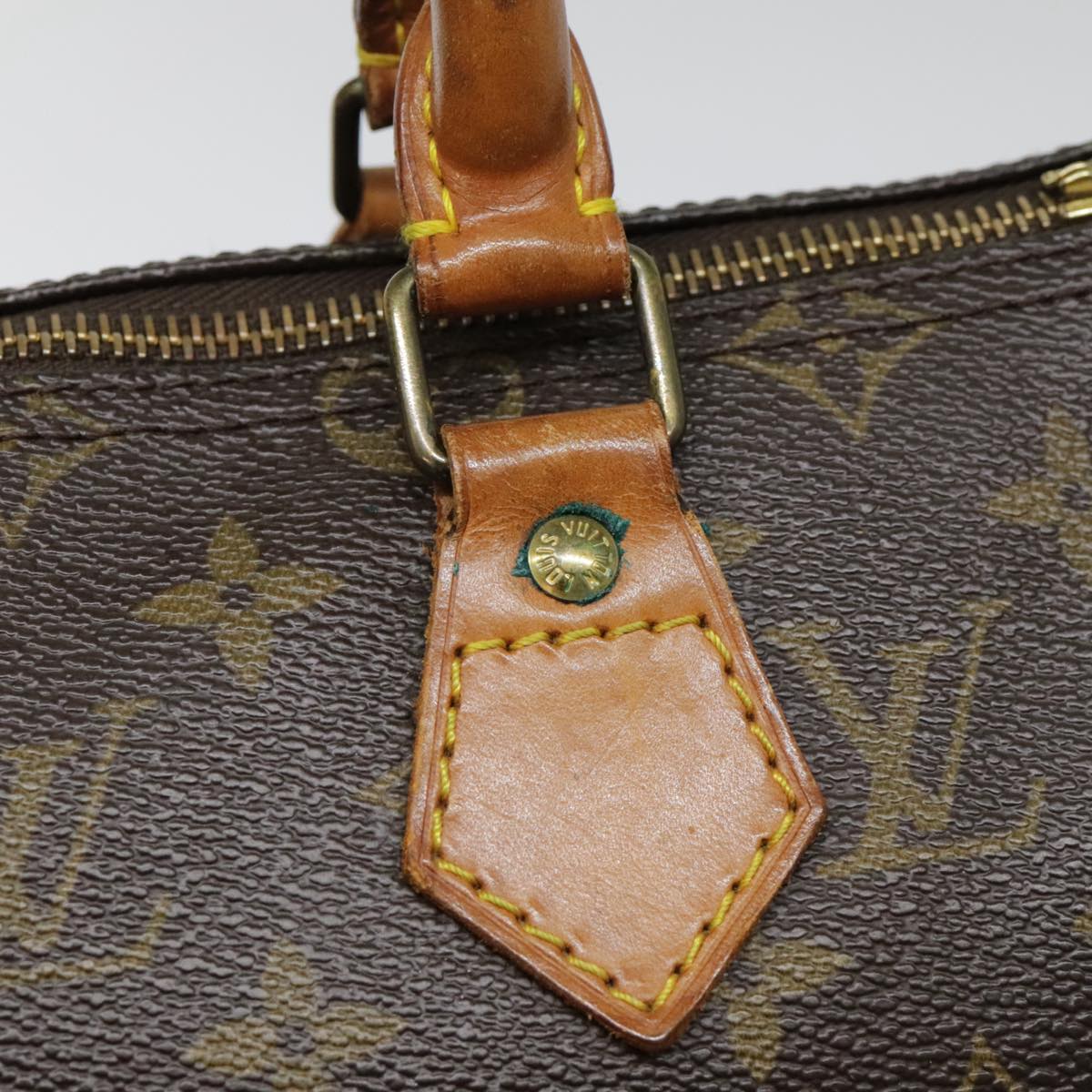 LOUIS VUITTON Monogram Speedy 25 Hand Bag M41528 LV Auth 94588