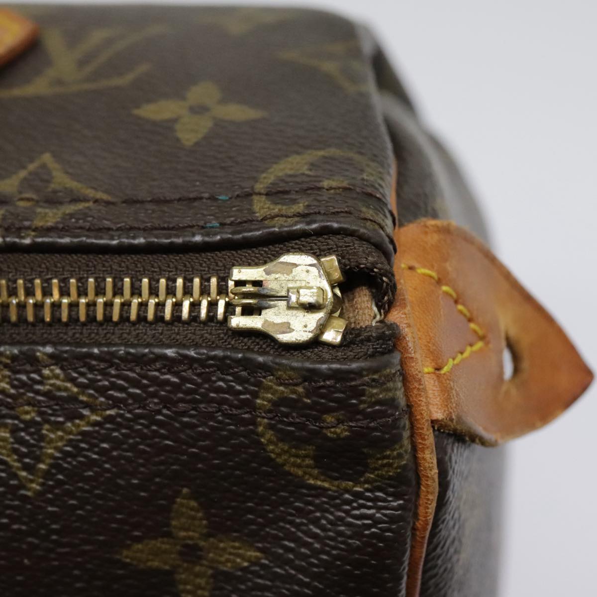 LOUIS VUITTON Monogram Speedy 25 Hand Bag M41528 LV Auth 94588