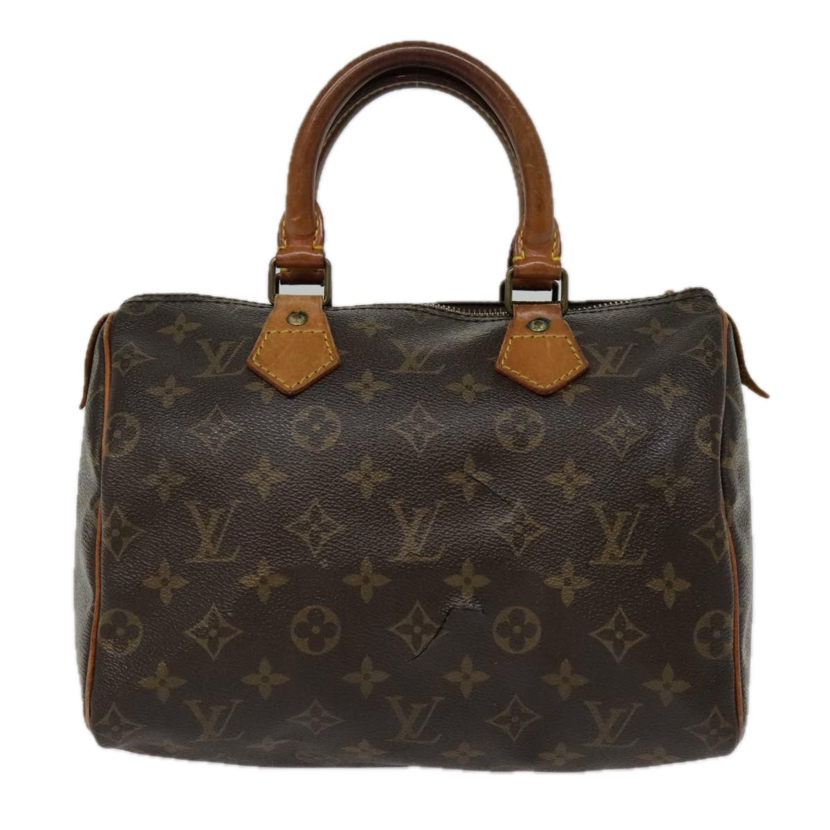 LOUIS VUITTON Monogram Speedy 25 Hand Bag M41528 LV Auth 94588