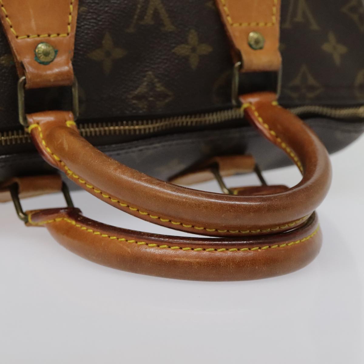 LOUIS VUITTON Monogram Speedy 25 Hand Bag M41528 LV Auth 94588