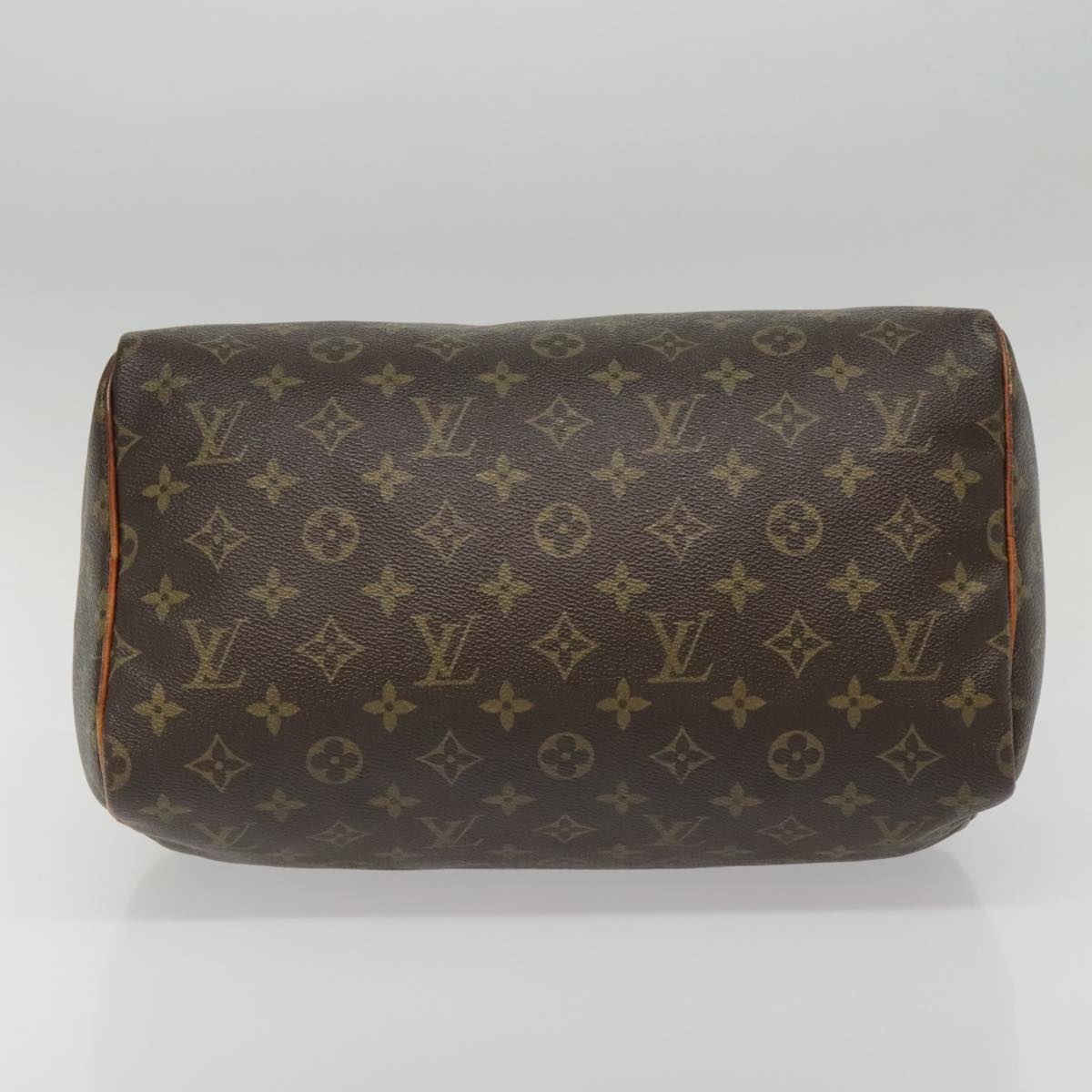 LOUIS VUITTON Monogram Speedy 30 Hand Bag M41526 LV Auth 94589